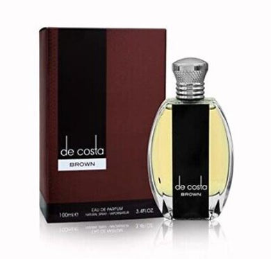 De Costa Brown - Fragrance World - Eau De Parfum 3.4 Fl Oz 100 ml