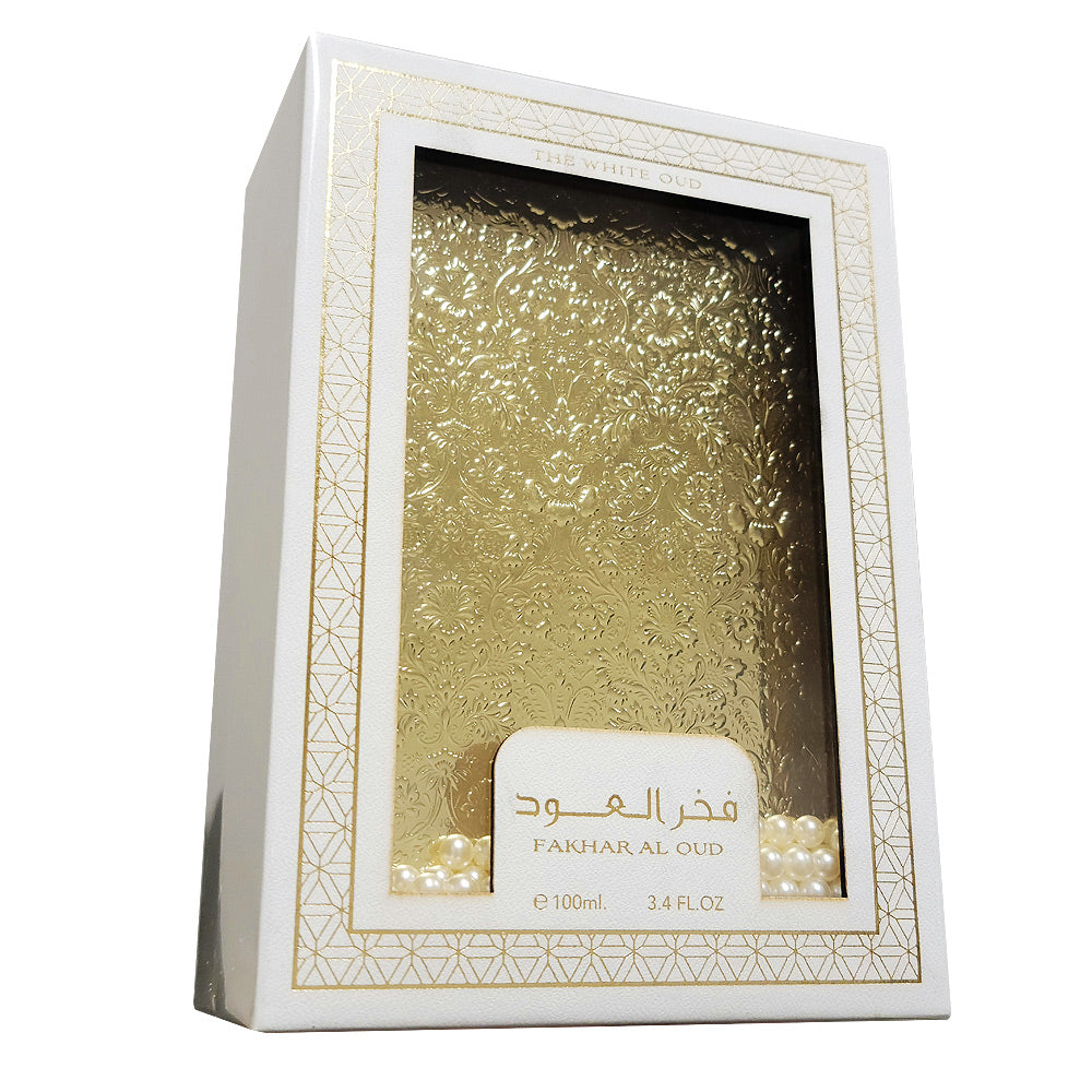 Fakhar Al Oud - The White Oud - Eau De Parfum By Ard Al Zaafaran 100ml 3.4 FL OZ