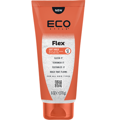 Eco Style Flex Hold Soft Gel With Aloe 6oz