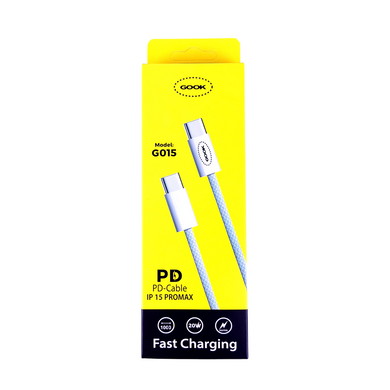 Fast Charging PD Cable IP 15 Promax By Gook - Model G015