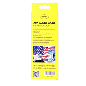 Aux Audio Cable Type-C To 3.5mm By Gook - Model G013