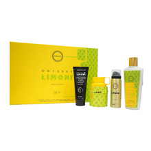 Armaf Odyssey Limoni Fresh Edition 4 piece Gift Set (3.4oz EDP, 3.4oz shower gel, 6.8oz body spray, 0.34oz travel spray)