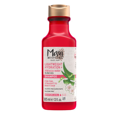 Maui Moisture Lightweight Hydration + Hibiscus Water Shampoo, 13fl oz