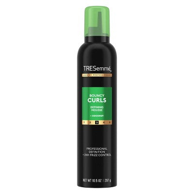 Tresemme Bouncy Curls Defining Mousse Hold Level 3 10.5 oz