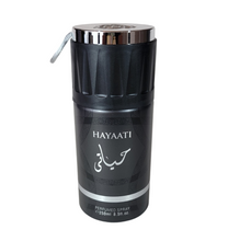 Hayaati Black Concentrated Perfumed Spray By Fragrance World 250ml 8.5 fl. oz.