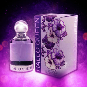 Hallo Queen Eau De Parfum By Fragrance World 100ml 3.4 FL OZ