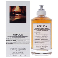 Replica By the Fireplace for Unisex Eau De Toilette Spray by Maison Margiela 100ml/3.4oz