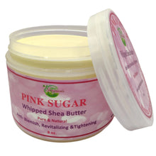 Pink Sugar Whipped Shea Butter with lemon & Coconut Oils 8oz by Mine Botanicals