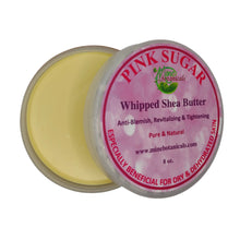 Pink Sugar Whipped Shea Butter with lemon & Coconut Oils 8oz by Mine Botanicals