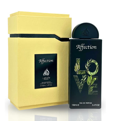 Lattafa Perfumes Affection EDP 100ML (3.4Oz) | Lily Of the Valley, Jasmine, Raspberry, & Vanilla.
