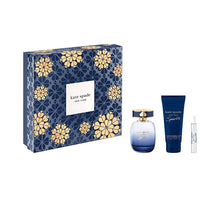 Kate Spade Sparkle for Women Eau De Parfum Intense 3 piece Gift Set (3.30z EDP, 3.3oz body lotion, 0.25oz travel spray)