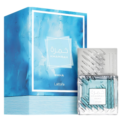 Khamrah Waha for Unisex Eau De Parfum Spray by Lattafa 100ml/3.4oz