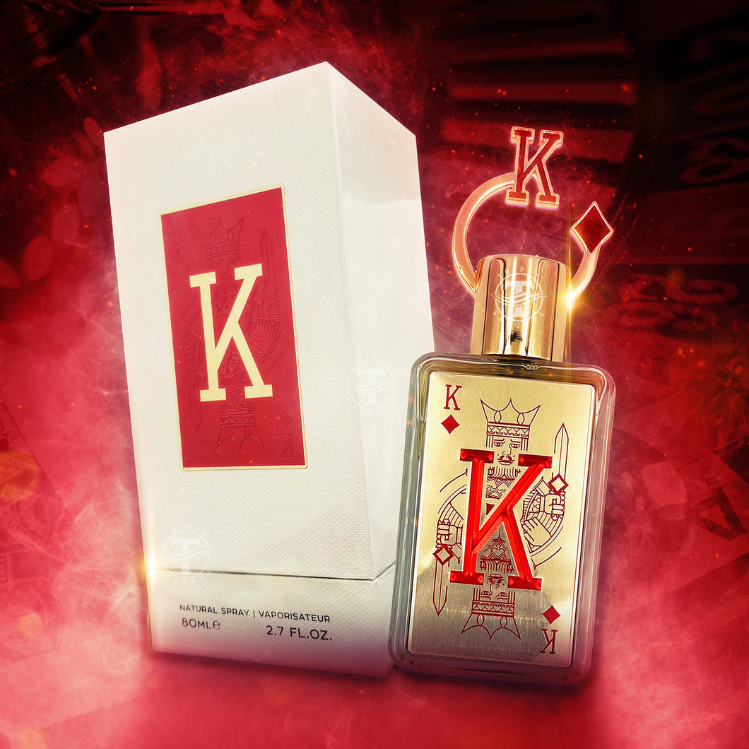 KING K eau De Parfum By Fragrance World 80ml 2.7 FL OZ