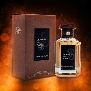Leather So Rare Eau De Parfum By Fragrance World 100ml 3.4 FL OZ