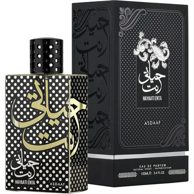 Hayaati Enta Eau De Parfum Asdaaf By Lattafa 100ml 3.4 fl oz