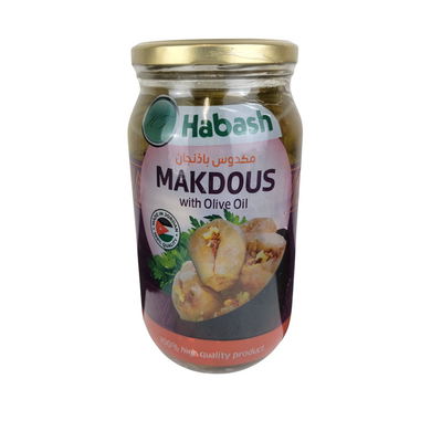 Makdous With Olive Oil Net Weight 1000g By Habash Made In Jordan