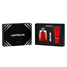 Mont Blanc Legend Red for Men 3 piece EDP Gift Set (3.3oz EDP, 3.3oz shower gel, 0.25oz travel spray)