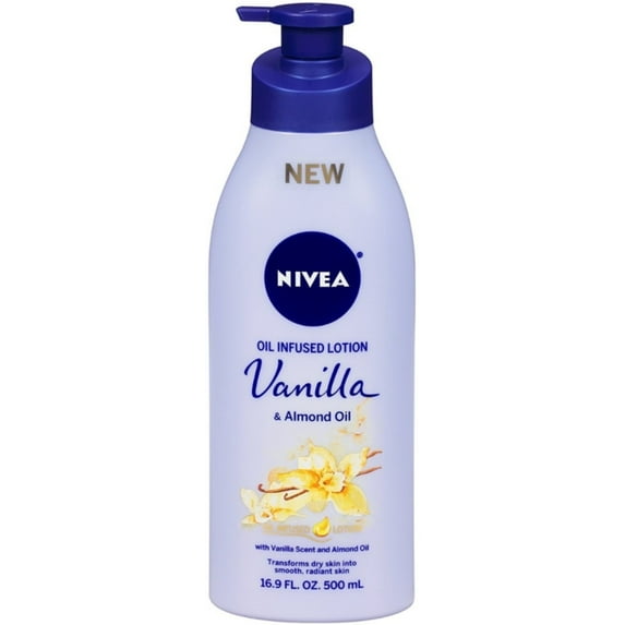 Nivea Oil Infused Body Lotion with Vanilla and Almond Oil - 16.9 fl oz