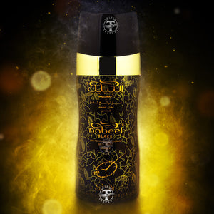 Nabeel Black Deodorant Body Spray 150ml by 5 FL OZ