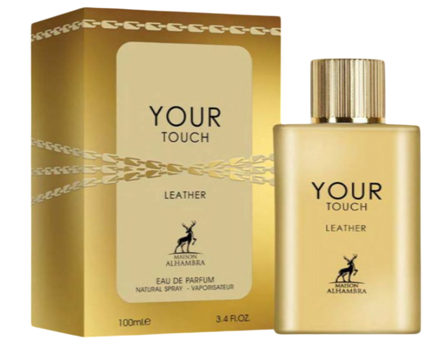 Your Touch Leather Eau De Parfum By Maison Alhambra 100ml 3.4 Fl Oz