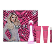Paris Hilton Electrify, Perfume Gift Set for Women, 4 Pieces