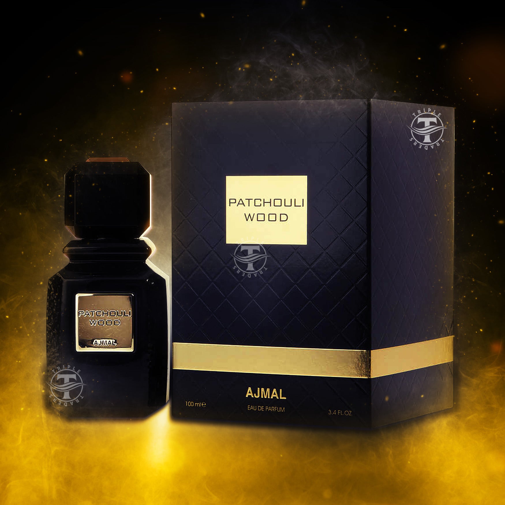 Patchouli Wood Eau De Parfum By Ajmal 100ml 3.4 FL OZ – Triple Traders