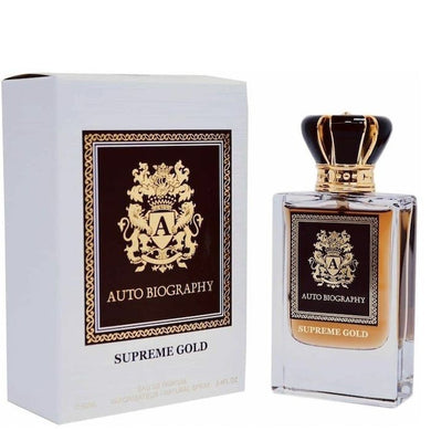 Auto Biography Supreme Gold Eau De Parfum By Paris Corner 50ml 1.7 FL OZ