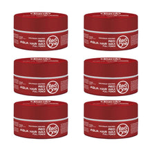 RedOne Aqua Hair Wax Maximum Hold Full Force Hair Gel, 150ml (6 pack)