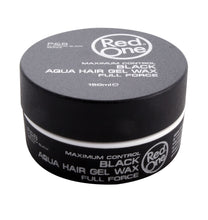 RedOne Black Aqua Hair Gel Wax Full Force Maximum Control 150ml/5oz