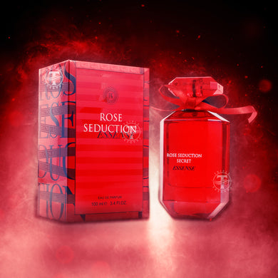 Rose Seduction Secret Essense Eau De Parfum By Fragrance World 100ml 3.4 FL OZ