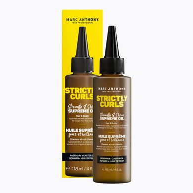 Strictly Curls Strength & Shine Supreme Oil 4oz by Marc Anthony