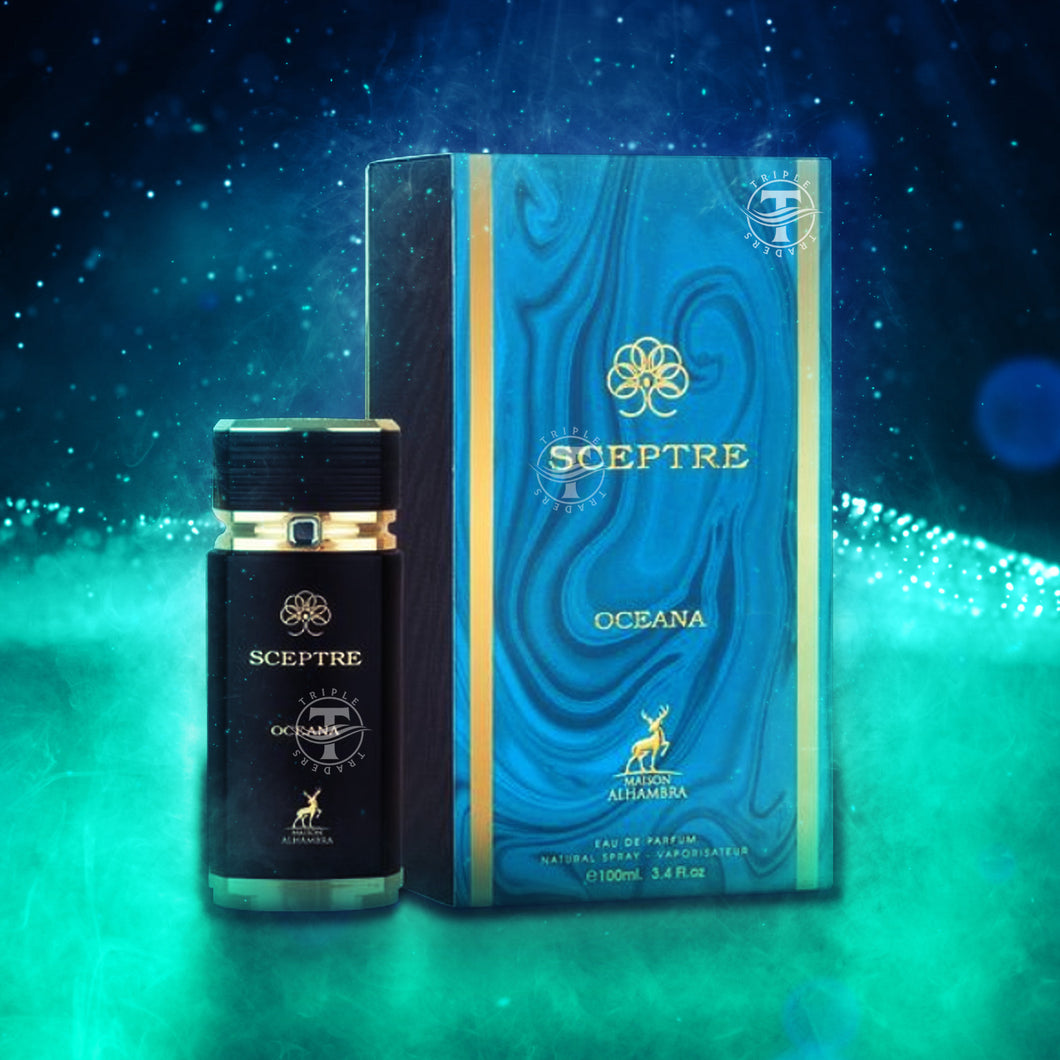 Sceptre Oceana Eau De Parfum By Maison Alhambra 100ml 3.4 FL OZ – Triple  Traders