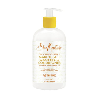 Shea Moisture Coconut Custard Make It Last Wash N' Go Conditioner 13oz