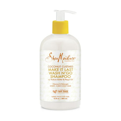 Shea Moisture Coconut Custard Wash N' Go Shampoo, 13fl oz