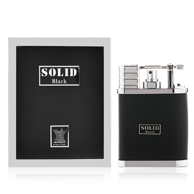 Solid Black Eau De Parfum By Arabian Oud 100ml 3.4 FL OZ