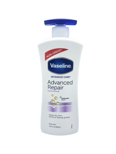 Vaseline Intensive Care Non-Greasy Advanced Repair Lightly Scented Vaseline Jelly Body Lotion 400ml