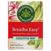 Traditional Medicinals Tea, Breathe Easy, Tea Bags, 16 Count, 0.85oz