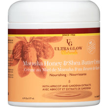 Ultra Glow Naturals Manuka Honey & Shea Butter Creme 6 Oz
