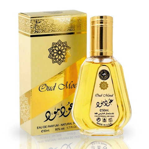 Oud Mood Eau De Parfum Natural Spray By Ard Al Zaafaran 50 ml 1.7 FL OZ