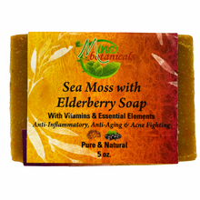 Sea Moss with Elderberry Soap by Mine Botanicals 5oz