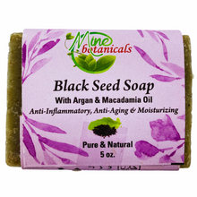 Black Seed Soap with Argan & Macadamia Oil by Mine Botanicals 5oz