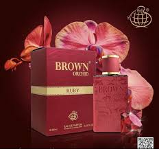 Brown Orchid - Ruby - By Fragrance World - 80ml 2.72 FL OZ