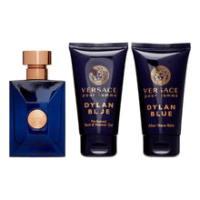 Versace Dylan Blue for Men 3 piece mini Gift Set (0.17oz EDT, 0.8oz shower gel, 0.8oz after shave)