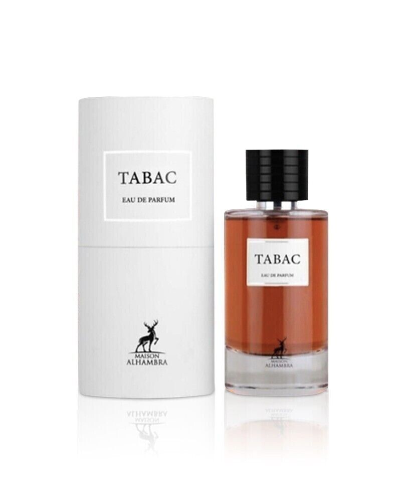 Tabac Eau De Parfum By Maison Alhambra 100ml  3.4 FL. Oz