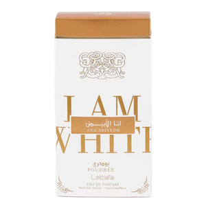 Ana Abiyedh Poudree EDP Perfume By Lattafa I Am White  - Newest Release Amazing Fragrance