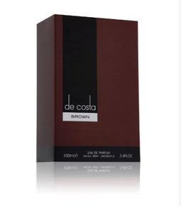 De Costa Brown - Fragrance World - Eau De Parfum 3.4 Fl Oz 100 ml