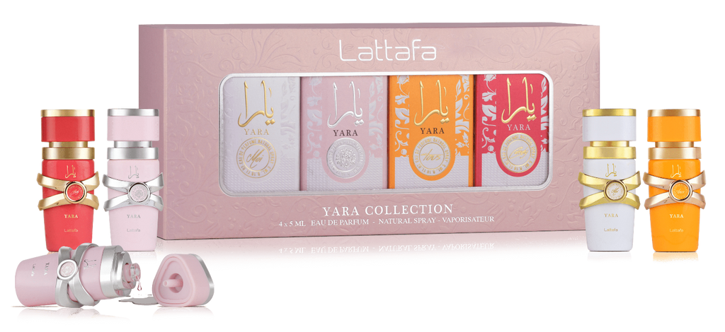 Lattafa Yara Mini Collection 4 x 5ML Gift Parfume by Lattafa for Women