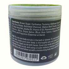 Activated Charcoal Hand & Body Scrub 12oz by Mine Botanicals