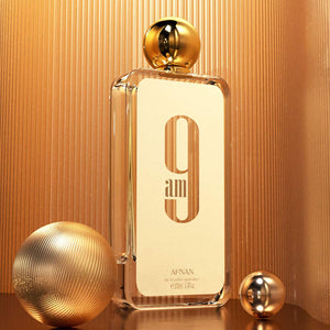 9 AM GOLD Eau De Parfum By Afnan 100ml 3.4 FL OZ