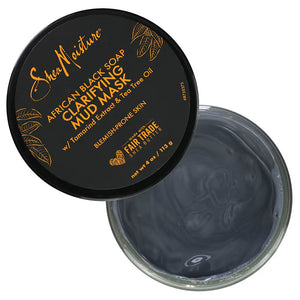 African Black Soap Clarifying Mud Mask By Shea Moisture 4 oz 113 g